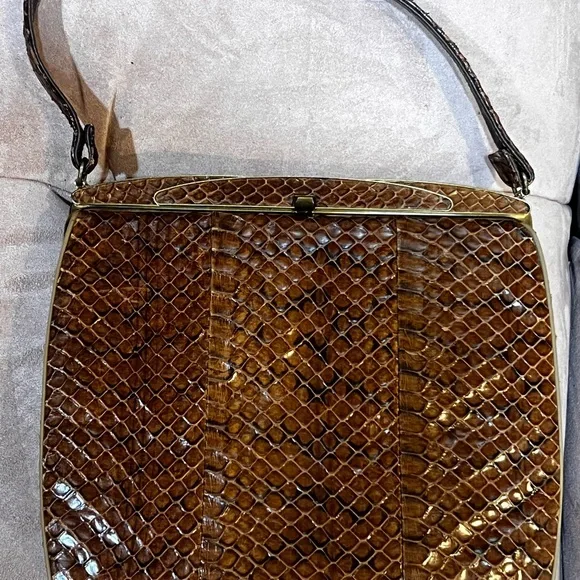Genuine Python Handbag - Picture 11 of 16